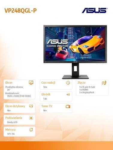 Monitor 24 VP248QGL-P na Arena.pl