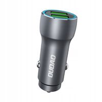 ŁADOWARKA SAMOCHODOWA DUDAO R4+ 2XUSB 120W 3A SZARY