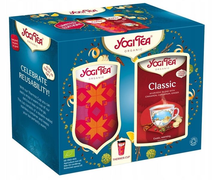 Zestaw Yogi Tea kubek termiczny i herbata Classsic zdjęcie 5