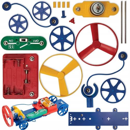 SEKRETY ELEKTRONIKI SAMOCHÓD I ŁÓDKA ZESTAW EKSPERYMENTÓW DLA DZIECI NAPĘD na Arena.pl