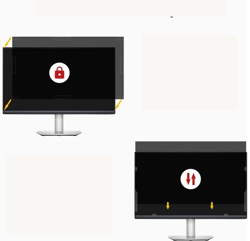 Filtr prywatności do monitora 27" BERSEM 16:9 antyrefleksyjny antyszpieg na Arena.pl