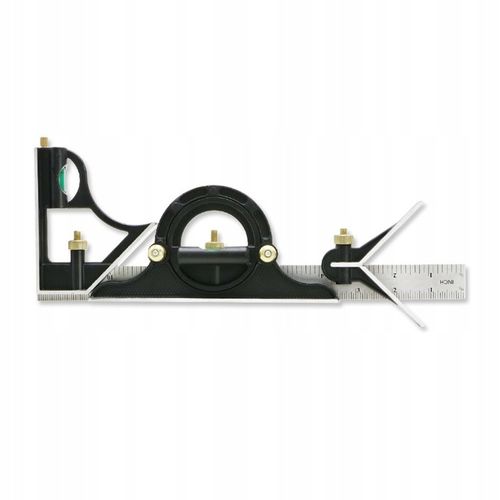 KĄTOWNIK KOMBINOWANY LINIAŁ 300 mm KĄTOMIERZ 0-180 na Arena.pl