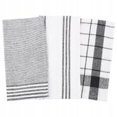 Ręczniki Ścierki Kuchenne 100% Bawełna 45x65cm MORAJ Zestaw 3 SZT ZESTAW