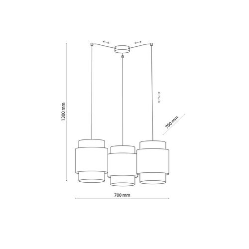 lampa wisząca boho black 6549 tk lighting na Arena.pl