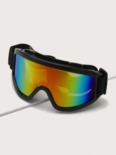 2xGOGLE OKULARY narciarskie na NARTY SNOWBOARD MULTIKOLOR OKULARY ZIMA na Arena.pl
