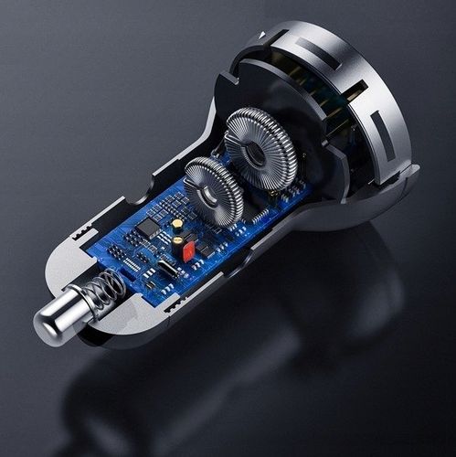 ŁADOWARKA SAMOCHODOWA VOLTOMIERZ 2xUSB LCD 12/24V na Arena.pl