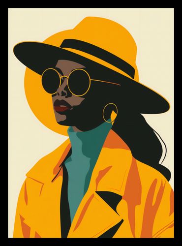 Plakat 20,5x28,4cm Żółta Stylowość na Arena.pl