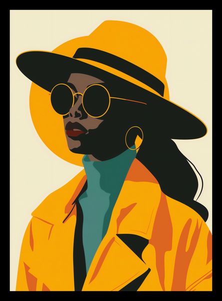 Plakat 20,5x28,4cm Żółta Stylowość zdjęcie 2