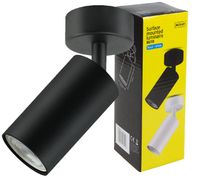 Lampa ścienno-sufitowa Maclean MCE451 B. Aluminiowa, 1xGU10, 55x100mm