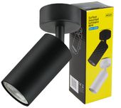 Lampa ścienno-sufitowa Maclean MCE451 B. Aluminiowa, 1xGU10, 55x100mm