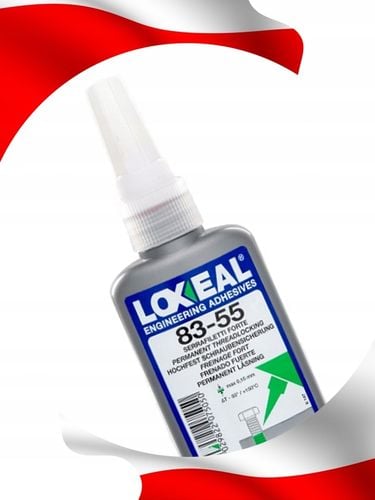 KLEJ DO GWINTÓW MOCNY LOXEAL 83-55 WYSOKA WYTRZYMAŁOŚĆ 50 ml na Arena.pl