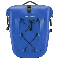 sakwa rowerowa rockbros 30140022004 wodoodporna 25-32l - niebieska