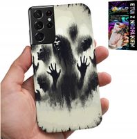 ETUI DO SAMSUNG GALAXY S21 Ultra - ŻYWE TRUPY THE WALKING DEAD ZOMBI +FOLIA