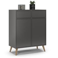 Komoda na nóżkach do sypialni, SKAND, 80x40x100 cm | TYLETEGOTU