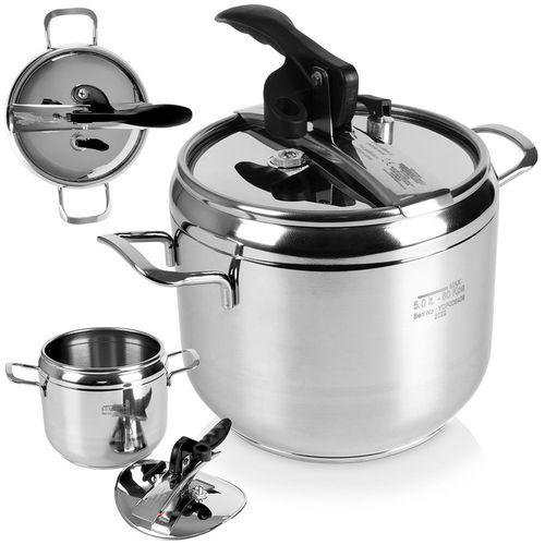 Szybkowar stalowy PROFI 5 l na Arena.pl