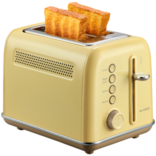 BUYDEEM Toster na 2 kromki, model DT620E, kolor Mellow Yellow, EU na Arena.pl