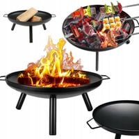 DUŻE PALENISKO OGRODOWE MISA OGNISKO GRILL 60CM NIEMIECKA SPRAWDZONA JAKOŚĆ