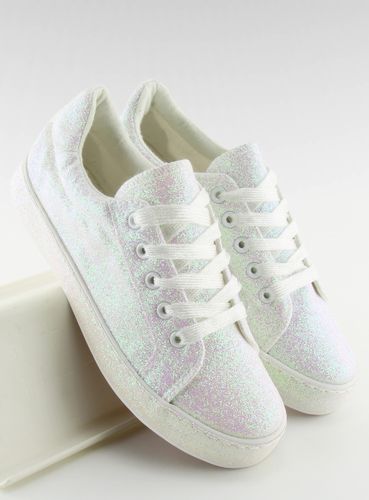 Trampki opalizujące białe BL142 WHITE - 38 na Arena.pl