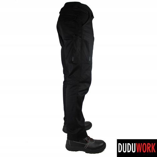 SPODNIE ROBOCZE BHP DuduWork Czarne Elastyczne 60 na Arena.pl