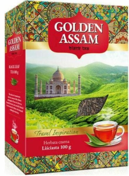 HERBATA GOLDEN ASSAM 100G GRANULOWANA zdjęcie 1