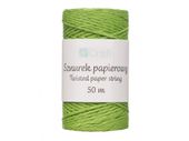 SZNUREK PAPIEROWY SKRĘCANY 50M ZIELONY SPSZ-022 DP CRAFT