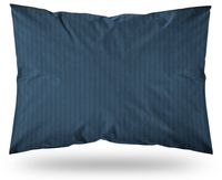 Poszewka Na Poduszkę 50X60 Bawełna Adamaszek - Granatowa