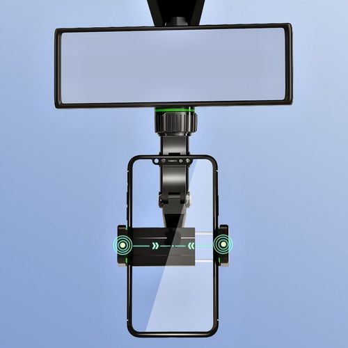 UCHWYT NA LUSTERKO WSTECZNE DO SMARTFONA REGULACJA na Arena.pl