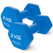 HANTLE HANTELKI DO ĆWICZEŃ OBCIĄŻENIE ZESTAW CIĘŻARKI SIŁOWNIA 2x2kg