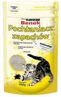 Naturalny neutralizator zapachu - ogranicza rozwój bakterii w kuwecie 450g
