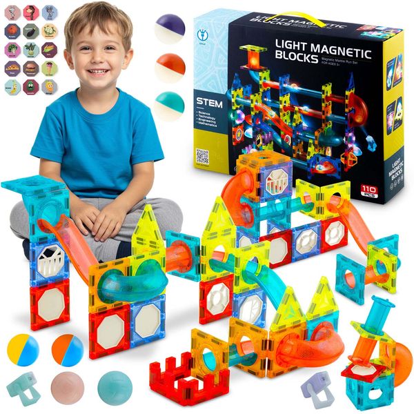 Klocki magnetyczne z podświetleniem RK-763 Ricokids zdjęcie 1