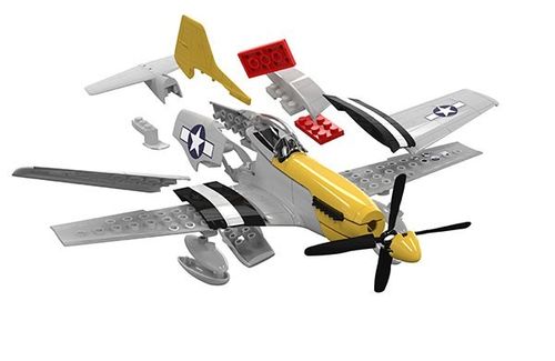 Airfix QUICKBUILD Mustang P-51D na Arena.pl