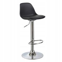 Hoker krzesło obrotowe Toronto czarne Kuchnia Jadalnia