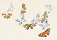 Plakat 100x70cm Butterfly 20, Sekka Japoński Vintage do Salonu