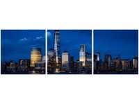 90 80CM OBRAZ T3 ELEM NOWY JORK RZEKĄ HUDSON DRUK ŚCIENNY