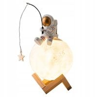 Lampka nocna / nawilacz powietrza ASTRONAUTA Art Deco siedzcy (wzr 5) AFSH