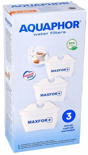 Wkład filtrujący filtry do wody Aquaphor Maxfor+ plus 3 sztuki na Arena.pl