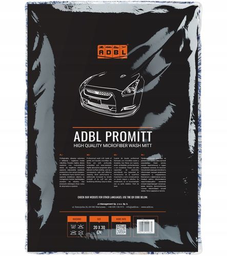 ADBL Promitt Profesjonalna Rękawica Z Mikrofibry Do Mycia Samochodu na Arena.pl