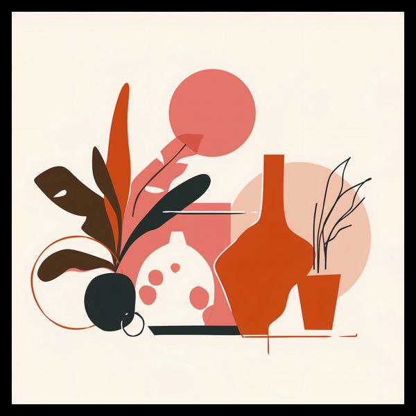 Plakat 50x50cm Ciepłe Gesty zdjęcie 2