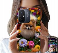 ETUI DO XIAOMI REDMI 12C - SŁODKI PIESEK, POMERANIAN CASE + SZKŁO