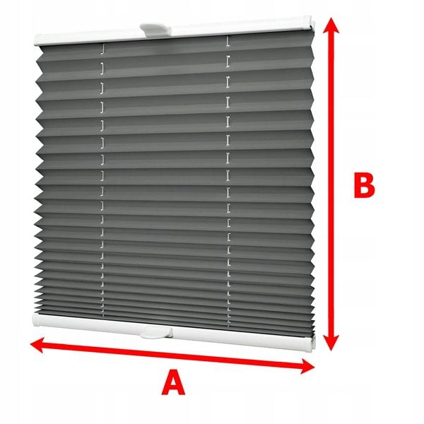 Plisa, Roleta Plisowana 60x60 18 Kolorów zdjęcie 14