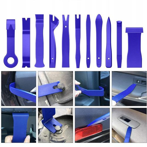 Zestaw ściągacze DO DEMONTAŻU USUWANIA TAPICERKI radia ściągacze 40 XXL na Arena.pl