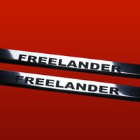 Listwa progowa LAND ROVER FREELANDER 1 Stal nierdzewna 304 połysk  2szt