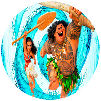 Opłatek na tort Vaiana