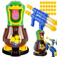 GŁODNA KACZKA STRZELANIE DO CELU UCIEKA ŚWIECI PISTOLETY GRA ZRĘCZNOŚCIOWA