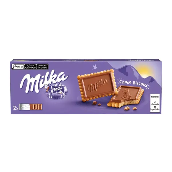 MILKA CHOCO BISCUITS 150G zdjęcie 1