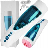 MASTURBATOR 10 FUNKCJI Z EFEKTAMI DZIIĘKOWYMI SZTUCZNA POCHWA OBRÓT XXX