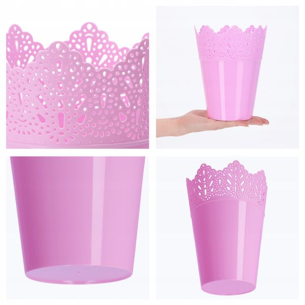 DONICZKA DONICA NA KWIATY OSŁONKA 14,5CM KOLORY zdjęcie 5