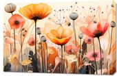 Obraz 90x60cm Taneczne Maki