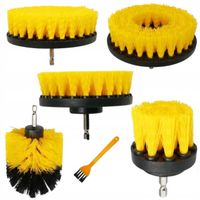 SZCZOTKI DO CZYSZCZENIA NA WIERTARKĘ WKRĘTARKĘ SPRZĄTAJĄCE CZYSZCZĄCE 5SZT