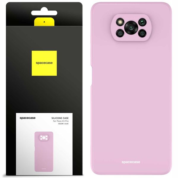Spacecase Silicone Case Poco X3 Pro/Nfc Lilac zdjęcie 1